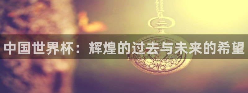 2026世界杯官网入口：中国世界杯：辉煌的过去与未来的希望
